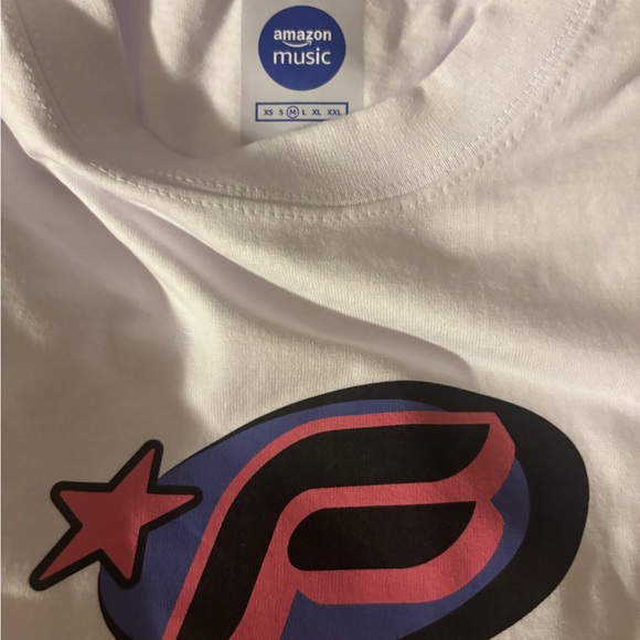 Amazon Music Cameron Galley collaboration Tee with Pink and Black Graphic - Picture 7 of 10